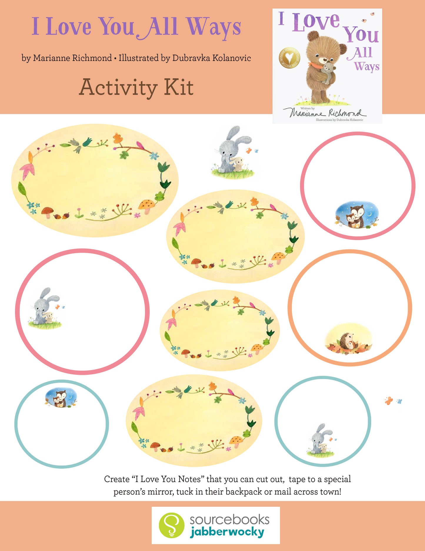 ACTIVITY KIT - I Love You All Ways ...  (Digital Download)