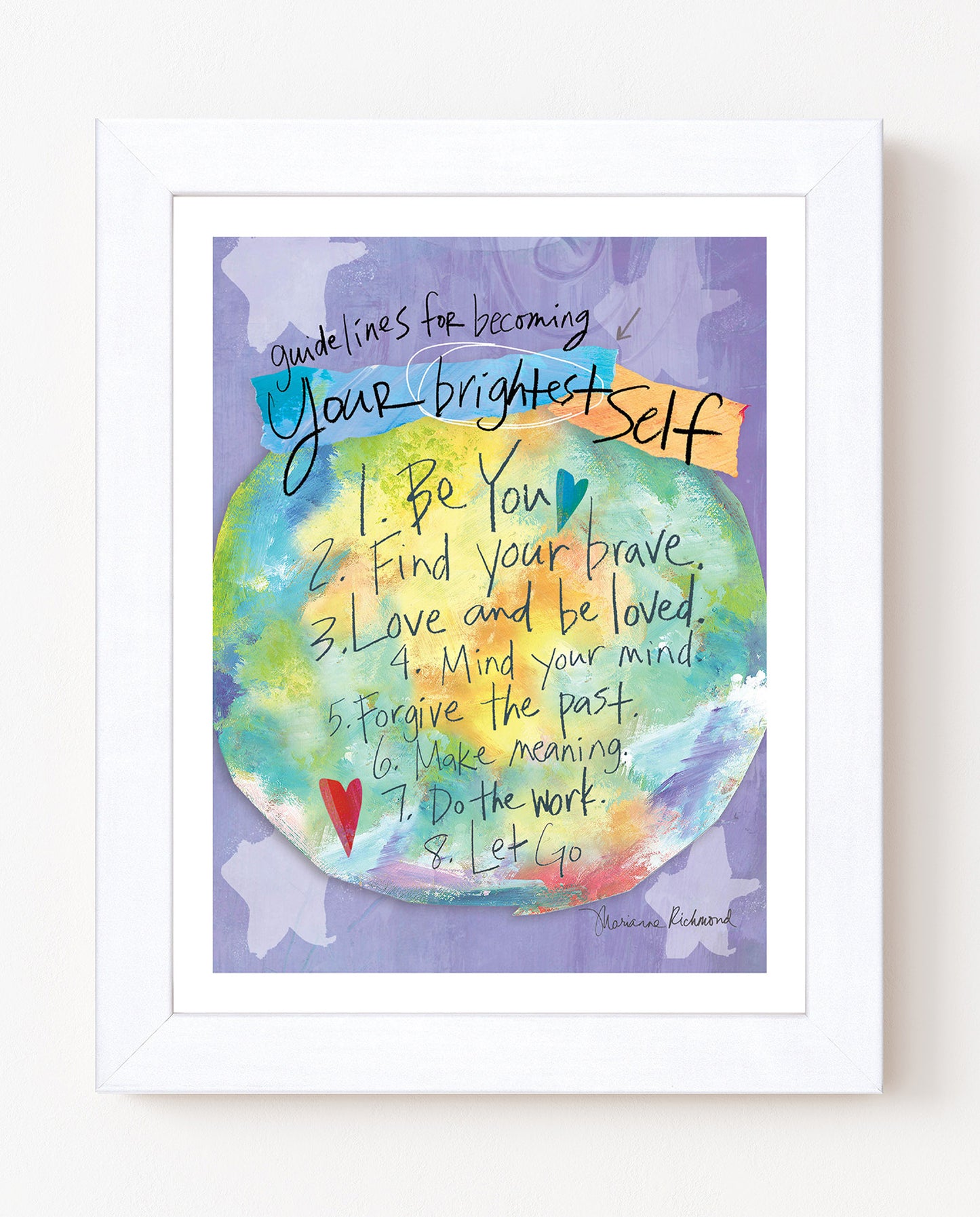 ART PRINT - Becoming your Brightest Self (World)