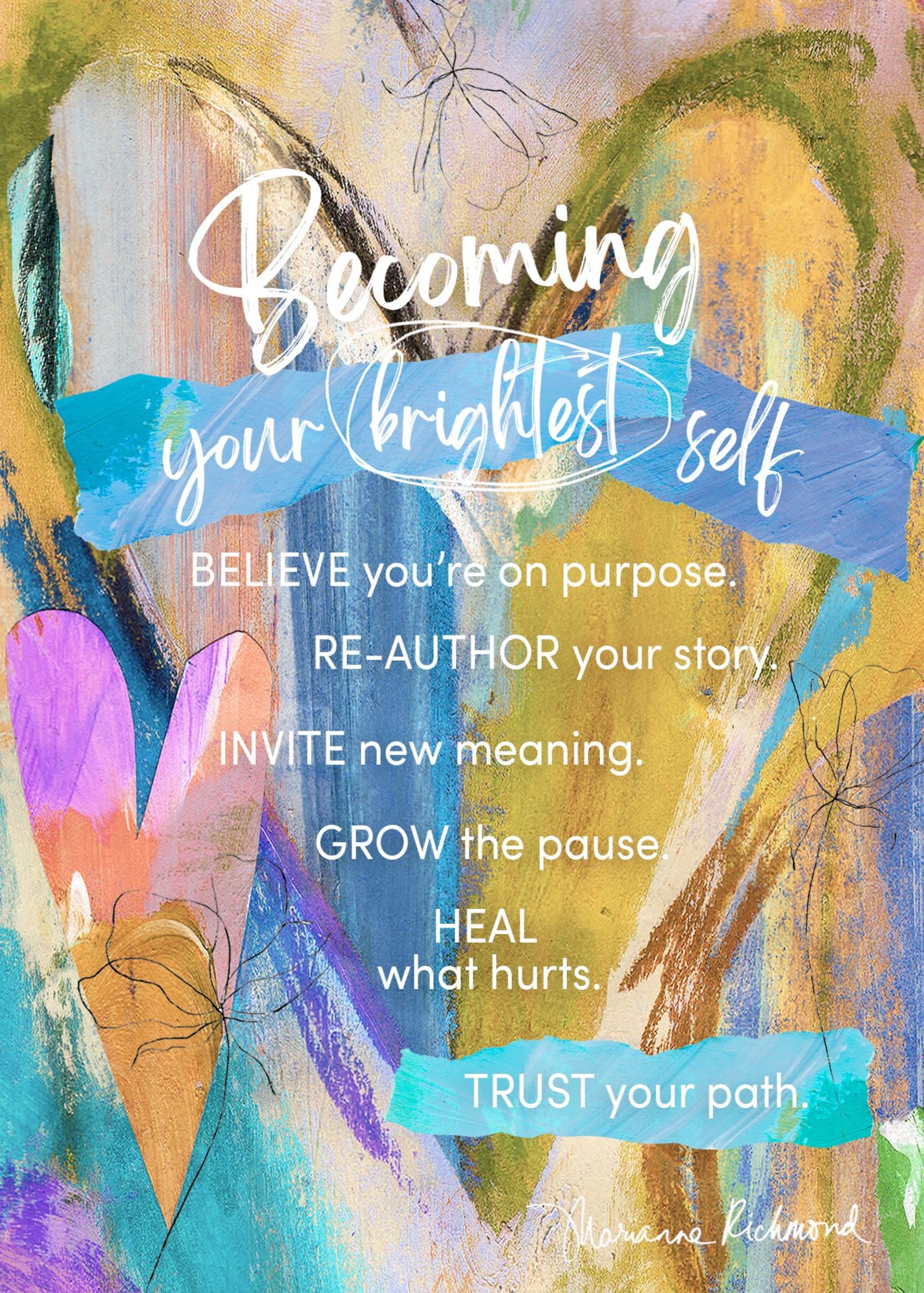 ART PRINT - Becoming Your Brightest Self