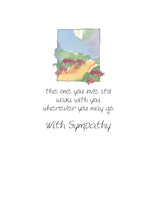 Load image into Gallery viewer, SYMPATHY CARD - We Wish you the Gift of a Memory
