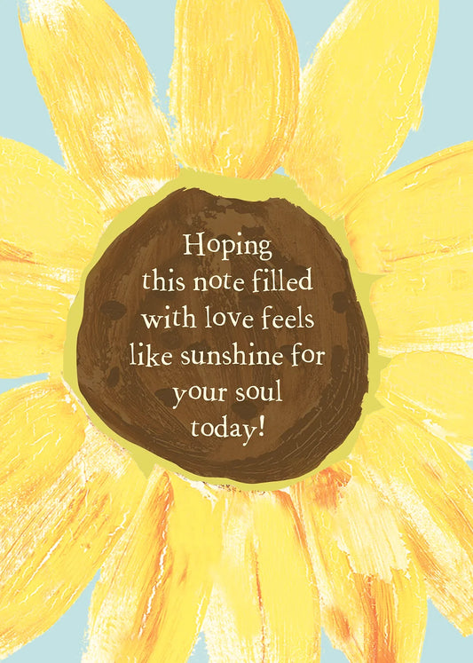 THINKING OF YOU CARD - Sunshine for your Soul