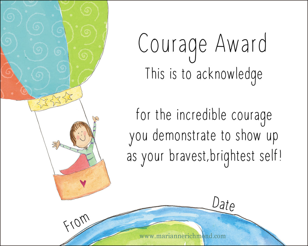 STUDENT AWARDS - Courage Award (Digital Download)