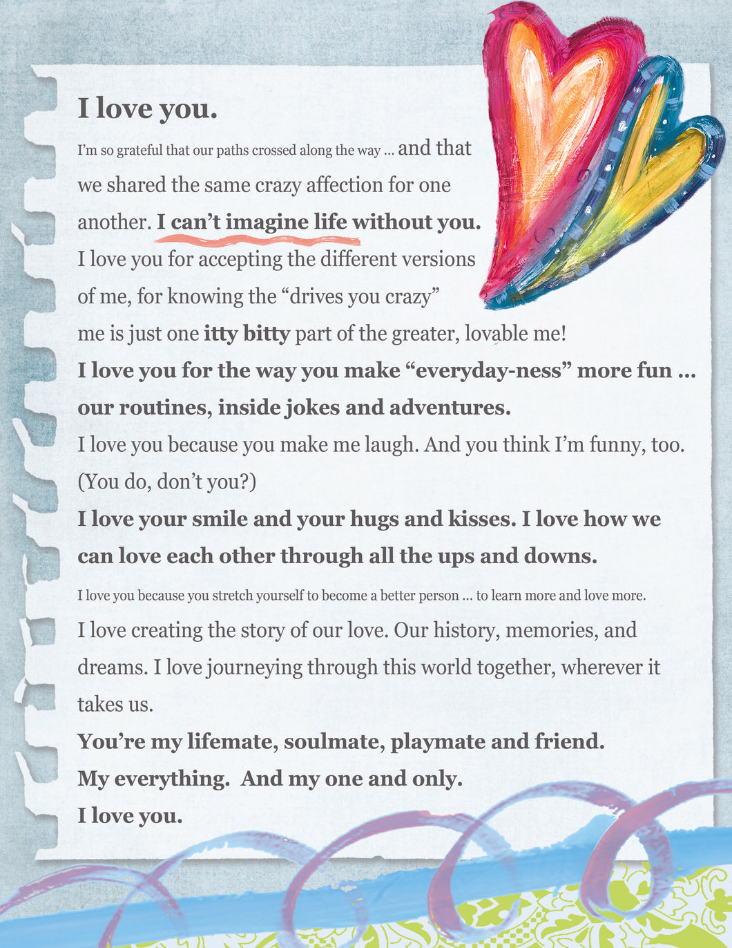 LOVE LETTER - I Love You Because (Digital Download)