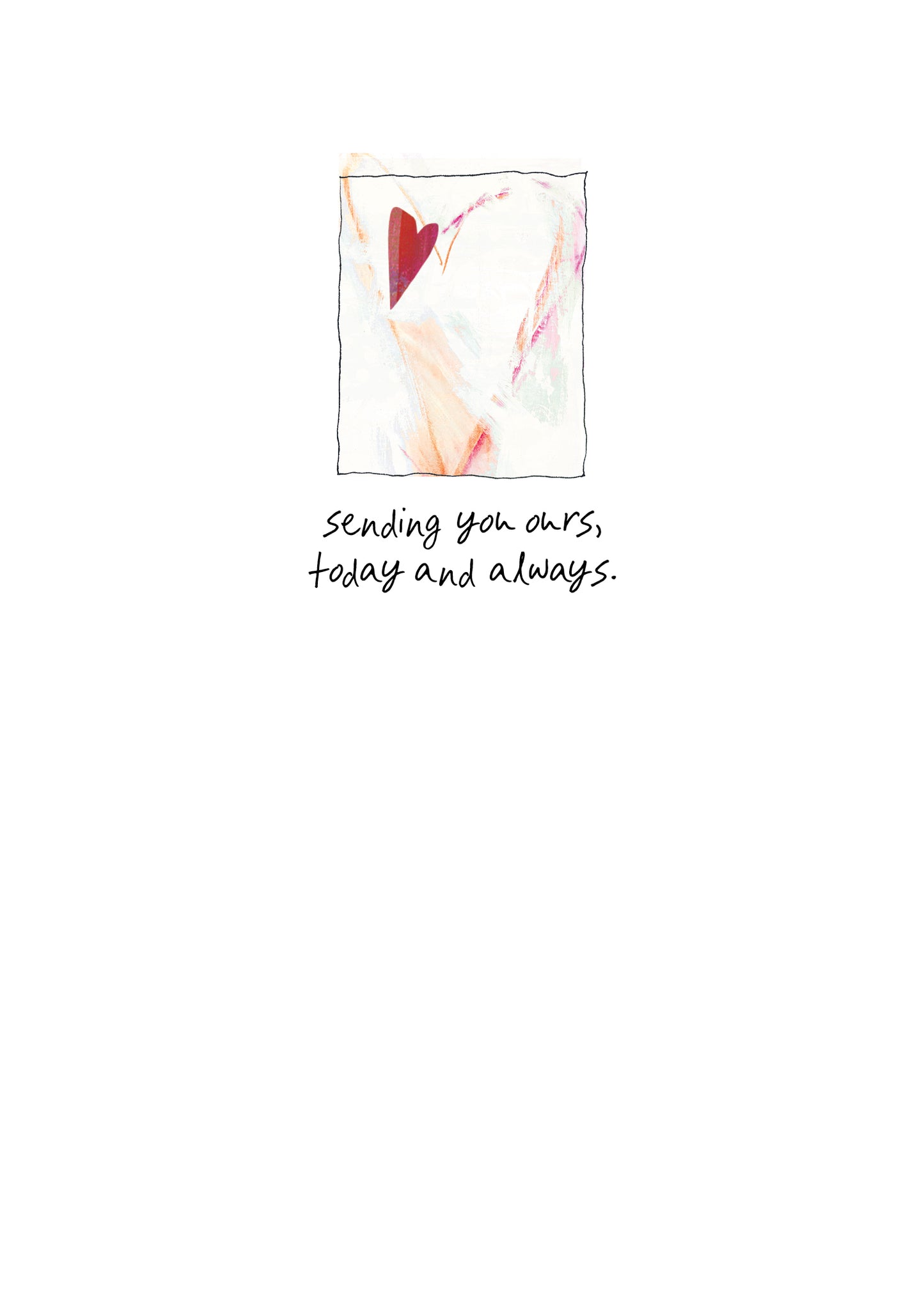 SYMPATHY CARD - May your Sorrow be Lightened