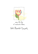 Load image into Gallery viewer, SYMPATHY CARD - When the Tears of Sadness Fall
