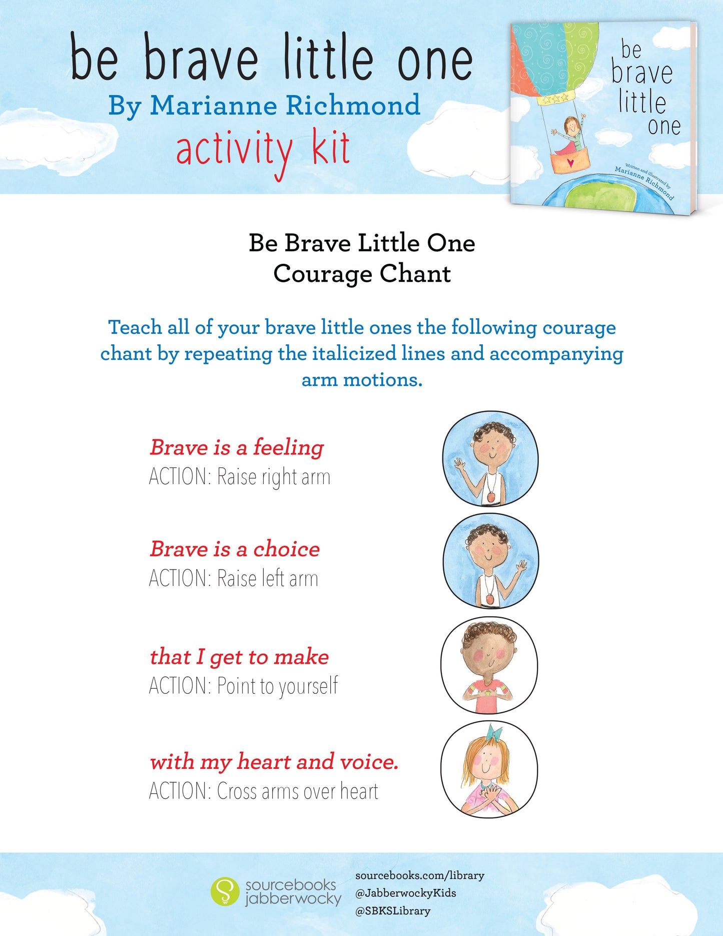 ACTIVITY KIT - Be Brave Little One (Digital Download)